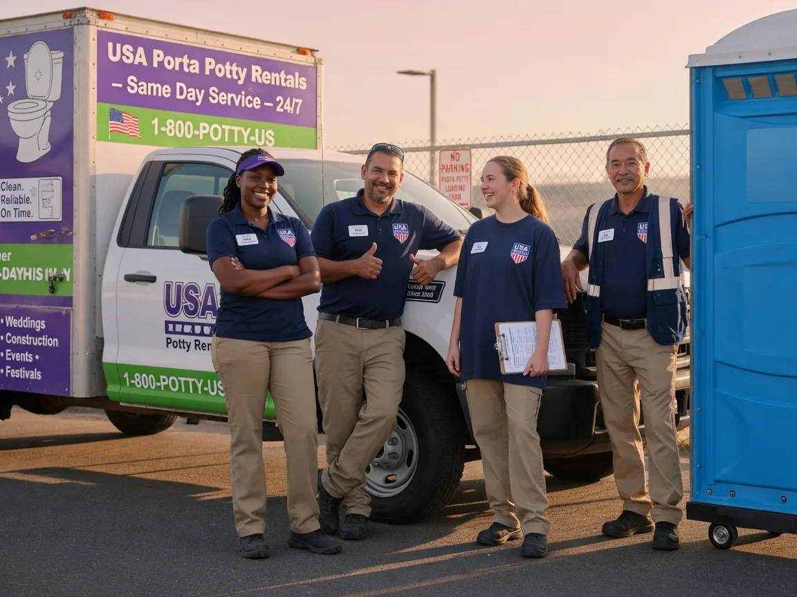 Porta Potty Rental company in Lowell, AR